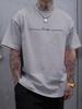 Summer Simple and Fashionable Mature Mens Tshirt for Outdoor Travel Casual Sports Mens Clothing Short Sleeve