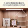 Closet Lights Motion Sensored Led Light Strip Under Cabinet with 3 Colors No Drilling Fixtures for Bar Kitchen Stair Drawers