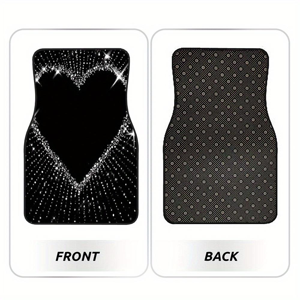 4pcs Car Floor Mats compatible with Hatchbacks or Minivans, featuring Easy Maintenance benefits and Car Owner Gift