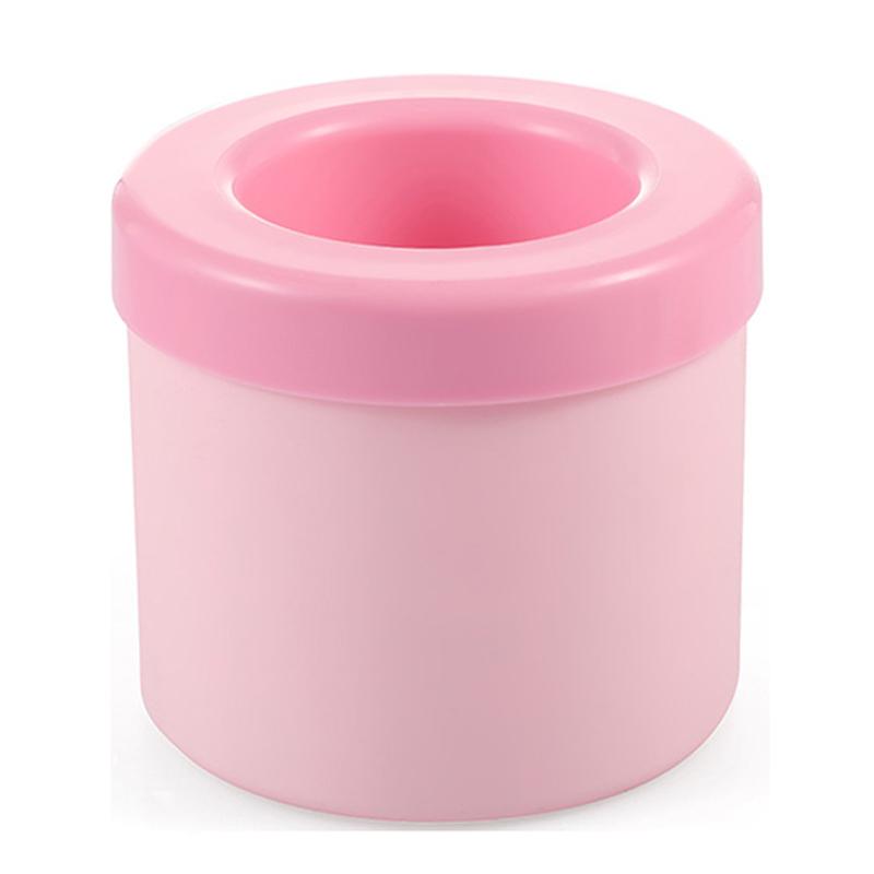 

60 сеток ведро для льда, форма для чашки, пищевой силиконовый лоток для кубиков льда, морозильная камера, чайник для льда, ведро для льда, чайник для виски, кухонные аксессуары розовый