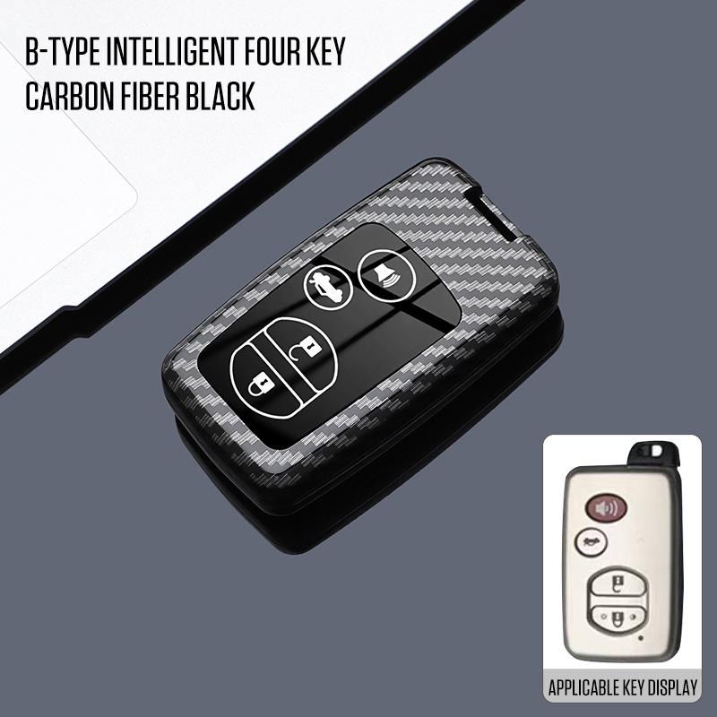 Premium Key Cover for Toyota Land Cruiser, Prado, Prius