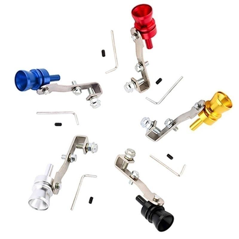 Universal Turbo Sound Simulator Whistle Car Exhaust Pipe  Sound Muffler Car Accessories