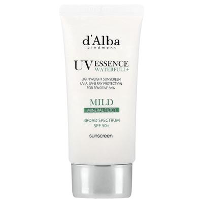 Acqua Essenza UV Waterfull+ Crema Solare, Filtro Minerale Delicato, Spf 50, 50Ml(1,69 fl oz)