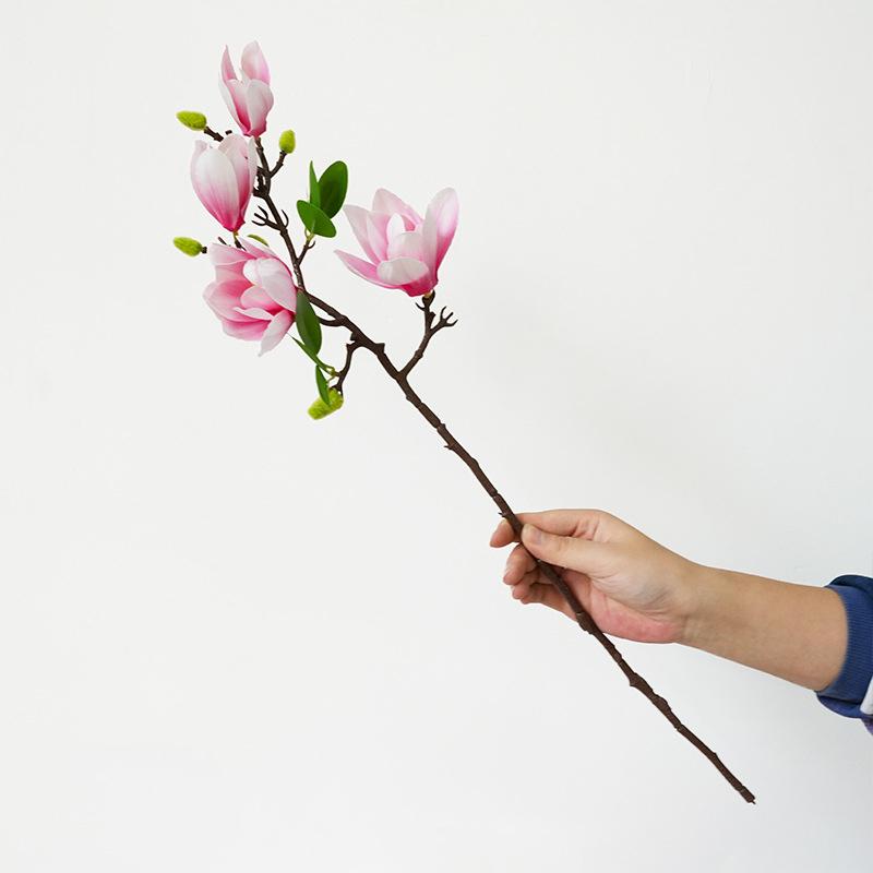 Artificial Flower Realistic Design Flower Bouquet Silk Flower Long-lasting For Living Room Gift Wedding Decoration