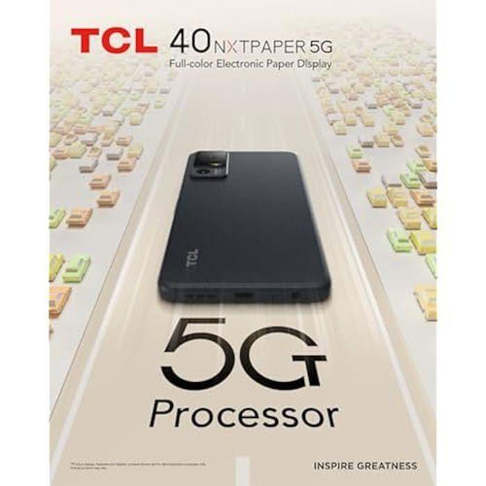 Smartphone TCL 40 NXTPAPER 5G - 6,6" Écran 90Hz - 12Go - 256Go - Noir