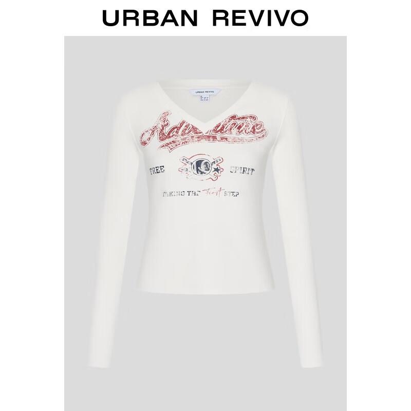 UR 2025 Women s Pattern Print Long Sleeve T-Shirt L