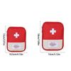 1Pc Mini Tragbare Medizin Tasche Reise Erste Hilfe Kit Medizin Tasche Lagerung Tasche Survival Kit Medizin Box Outdoor Notfall Camping
