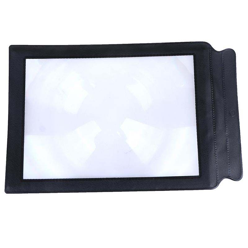 Home Office Supplies A4 Large Sheet Magnifier Glass Reading Aid Lens For Reading