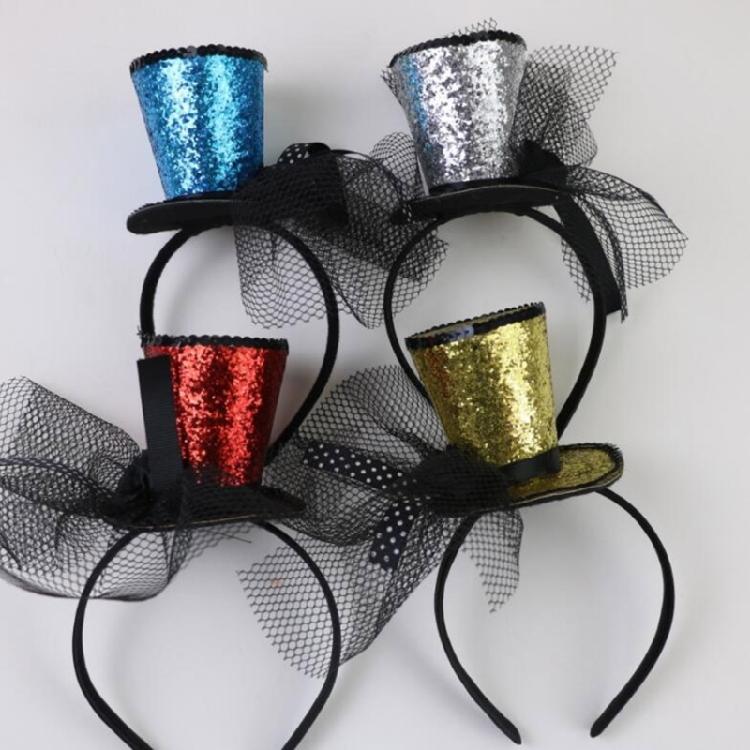 Elegante Tophoed Hoofdband Fascinators Hoed Tophoed 1920s Theehoed voor Kinderen