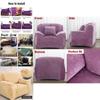 Elegant Elasticity Sofa Cover Soft Flannel Couch Cover For Stylish Home Dcor