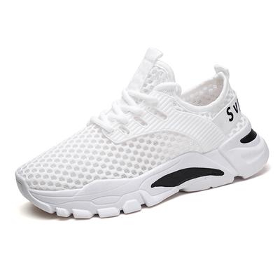 Summer Breathable Thin Mesh Shoes Trendy Sports and Leisure Versatile Men's Deodorant Mesh Lightweight Running Trendy Shoes