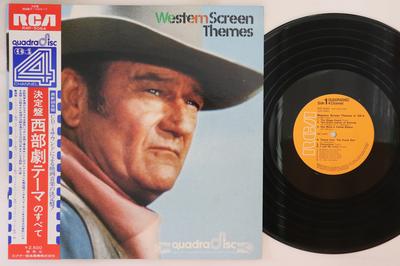 LP Record VARIOUS - Western Screen Themes R4P5064 RCA 1974 Japan Obi New Age & Easy Listening Used