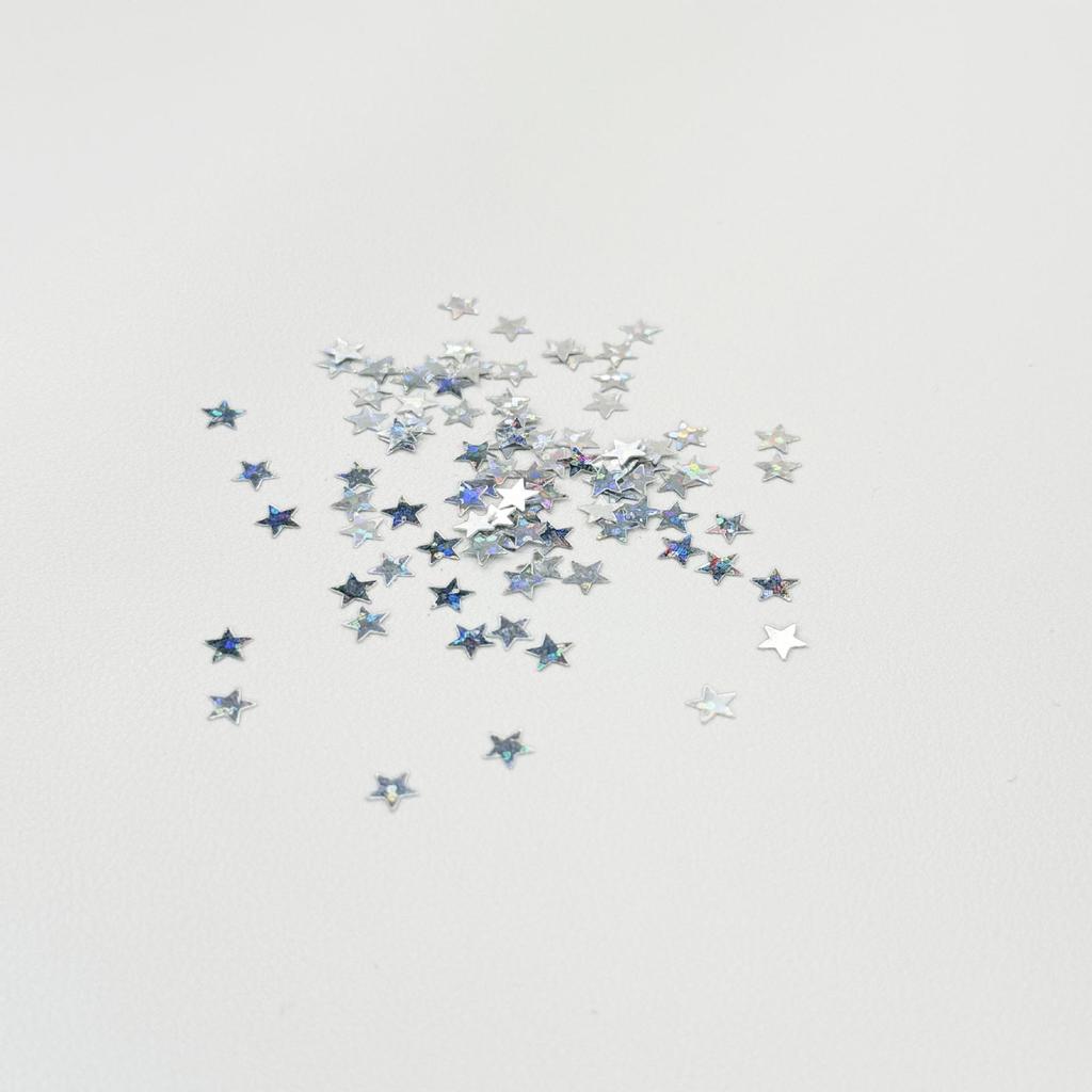 10-25MM Golden Star PET Sequins for DIY Jewelry & Clothing Accessories
