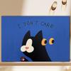 Cartoon Nonslip Cat Bathroom Rug With Waterabsorption For Bedroom Or Room Living