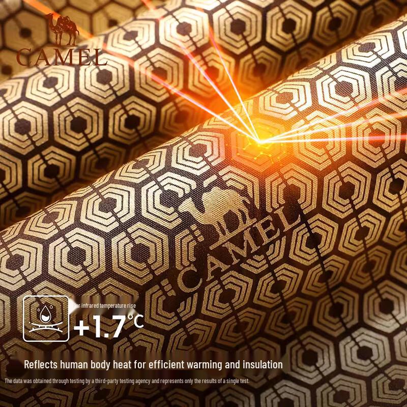 CAMEL Men's AK80 Outdoor Hardshell Padded Jacket