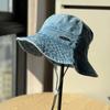 High-quality Washable Sun Hat for Men, Japanese-style Denim Fisherman Hat for Women, Outdoor Camping and Hiking Hat, Summer Sun Protection Hat,