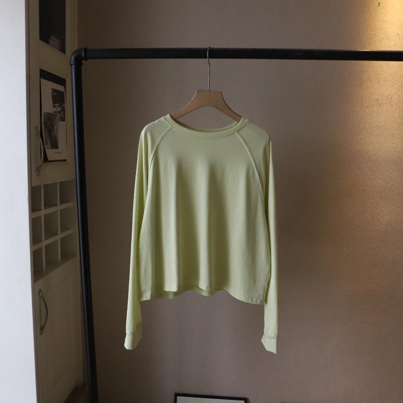 

[Bi Zheng] Весна/Лето 2025 Женская свободная рубашка с длинным рукавом в корейском стиле для кондиционирования воздуха One Size