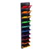 Hat Organizer Spring Clips Space Saving Plastic Wall Mount Closet Hat Rack Holder for Bedroom