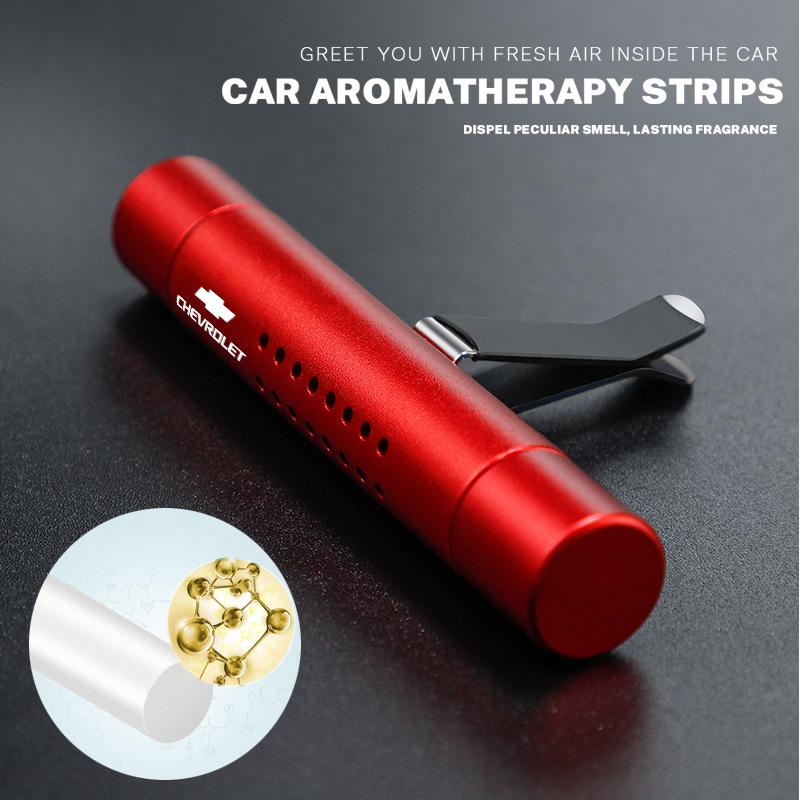 Car Air Outlet Perfume Clip Lasting Aromatherapy Interior Accessories For Chevrolet Sonic Silverado Z71 Aveo Trailblazer Bolt SS