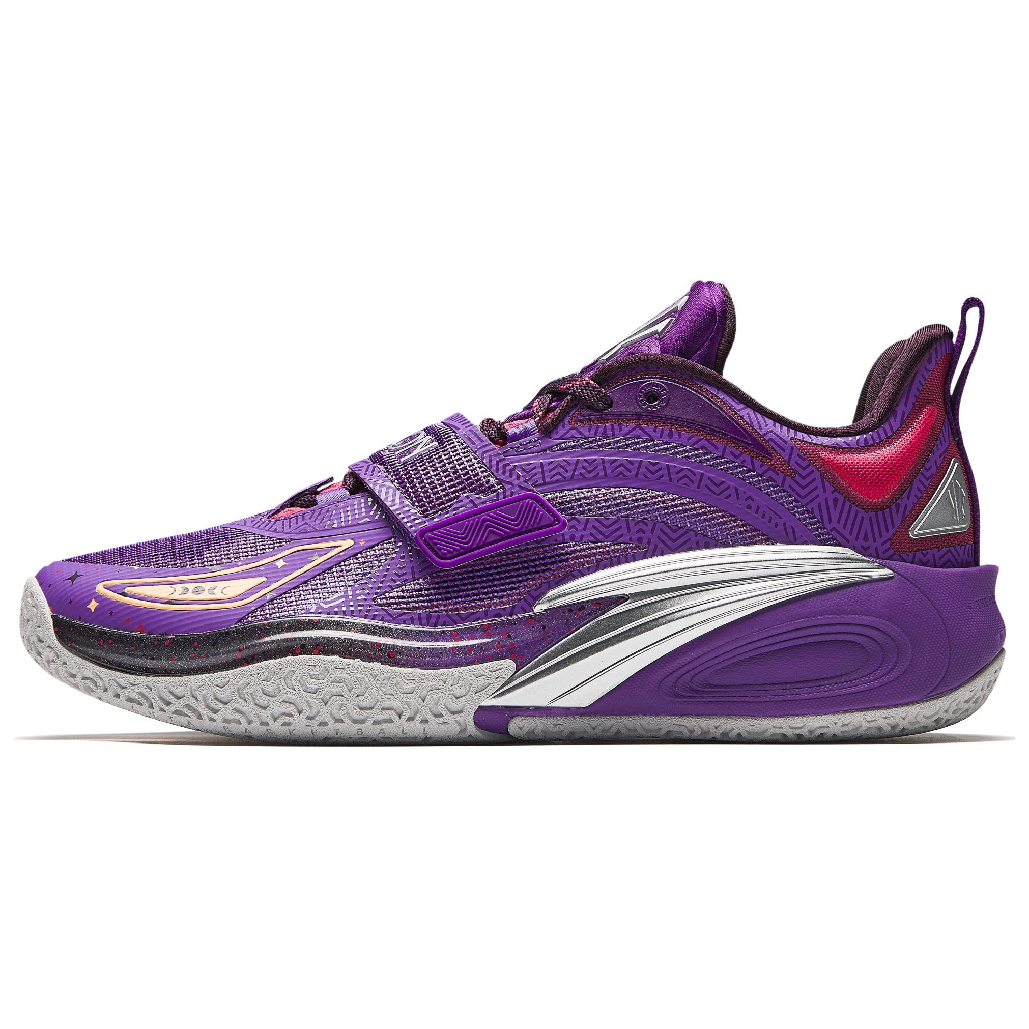 Anta KAI 1 Basketball Shoes Men Purple Grey 112521113S-3 44.5