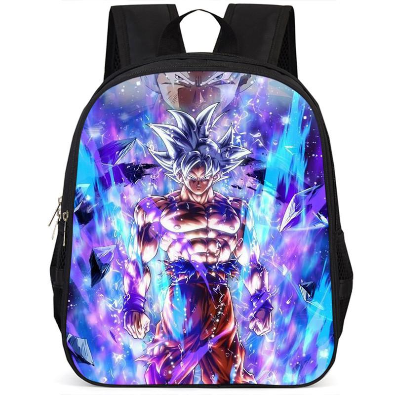 Рюкзак Dragon Ball Z Большой вместимости Goku Beerus 15-дюймовый Школьный рюкзак для детей Style H