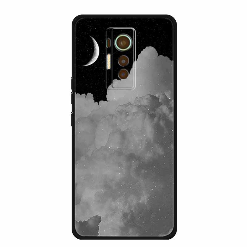

Чехол для Tecno Phantom X 2021 Животные ТПУ Силикон Мягкая Защитная Крышка Телефона Чехлы для PhantomX 2021 AC8 Защитный Ударопрочный Волк Tecno Phantom X