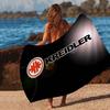 Serviette de Plage Microfibre Logo K-Krei-Dler Absorbante Séchage Rapide Douce Serviette de Yoga Natation Station Balnéaire Alpinisme