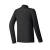 Fila Fitted Half-Zip Knit Long Sleeve T-Shirt Women Tops Deep-Black A11W515202FBK