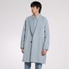 CROQUIS Men's 2023 Winter Wool Blend Mid-length Overcoat