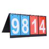 2-Digit Portable Flip Scoreboard 4-Digit Double-Sided Display Easy Flip Score Keeper  Score Keeper