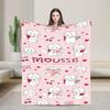 Пледы Mikkos Mousses Мягкие Теплые Декоративный Плюшевый Плед Уютный Диван Кресло Фланелевое Покрывало Покрывало для Дивана-Кровати
