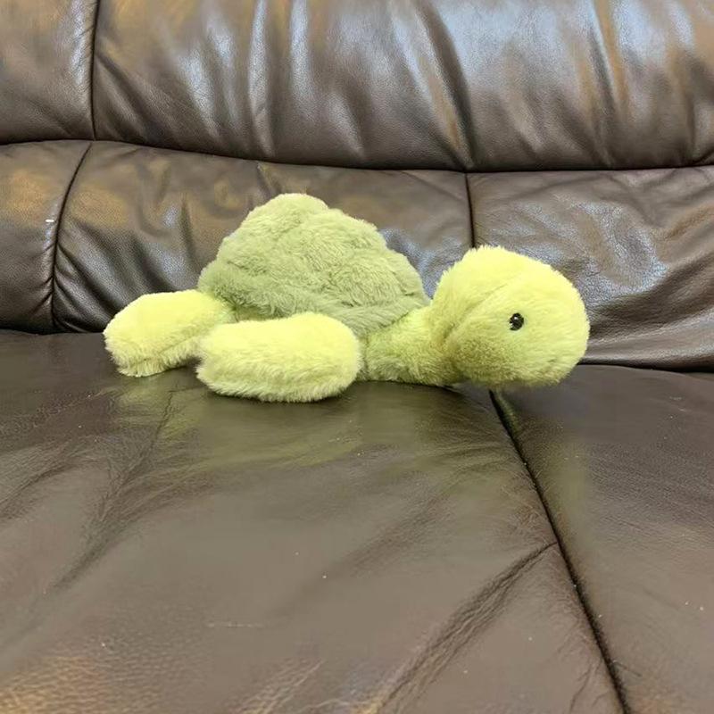 Cute Soft Little Turtle Male Plush Toy Green Turtle Doll Children's Company Soothing Doll