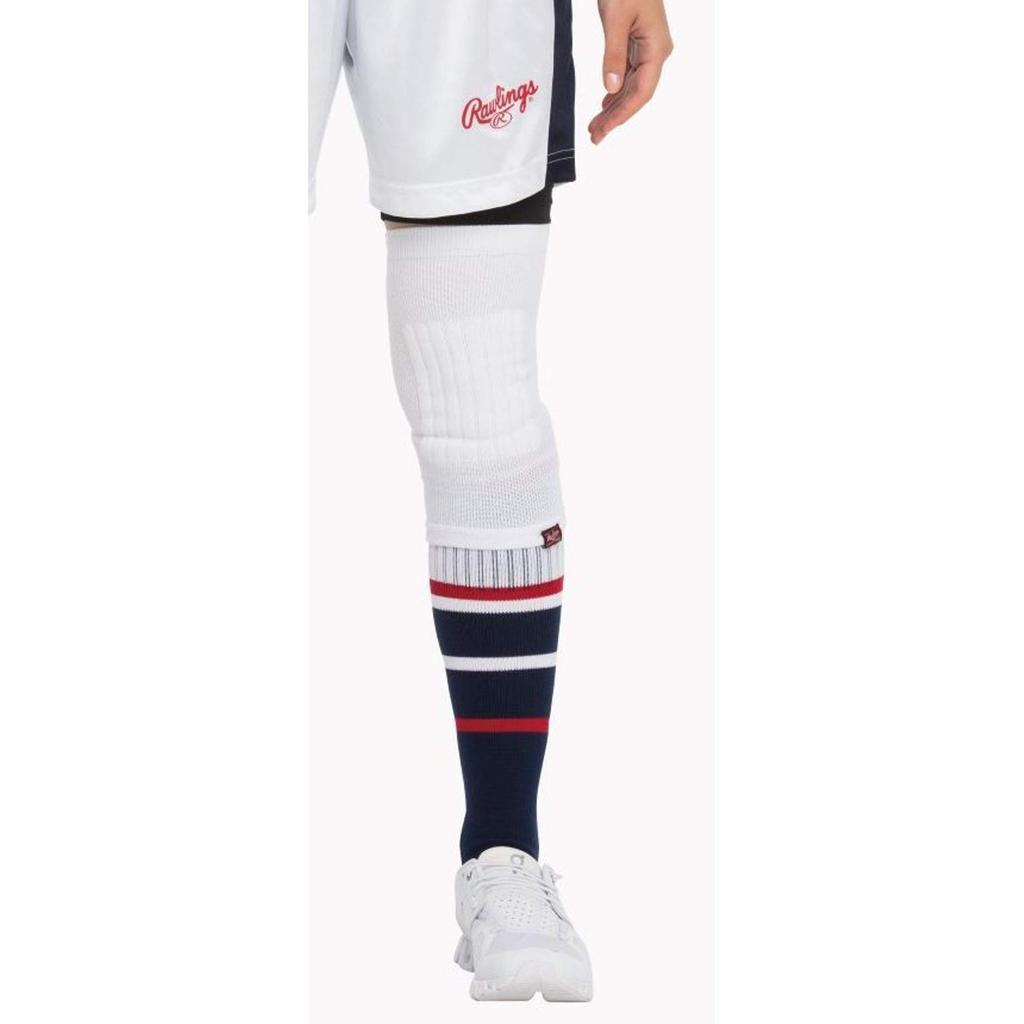 Rawlings Knee 29cm Women's Baseball/Softball Support, AAS10F02, White, Length