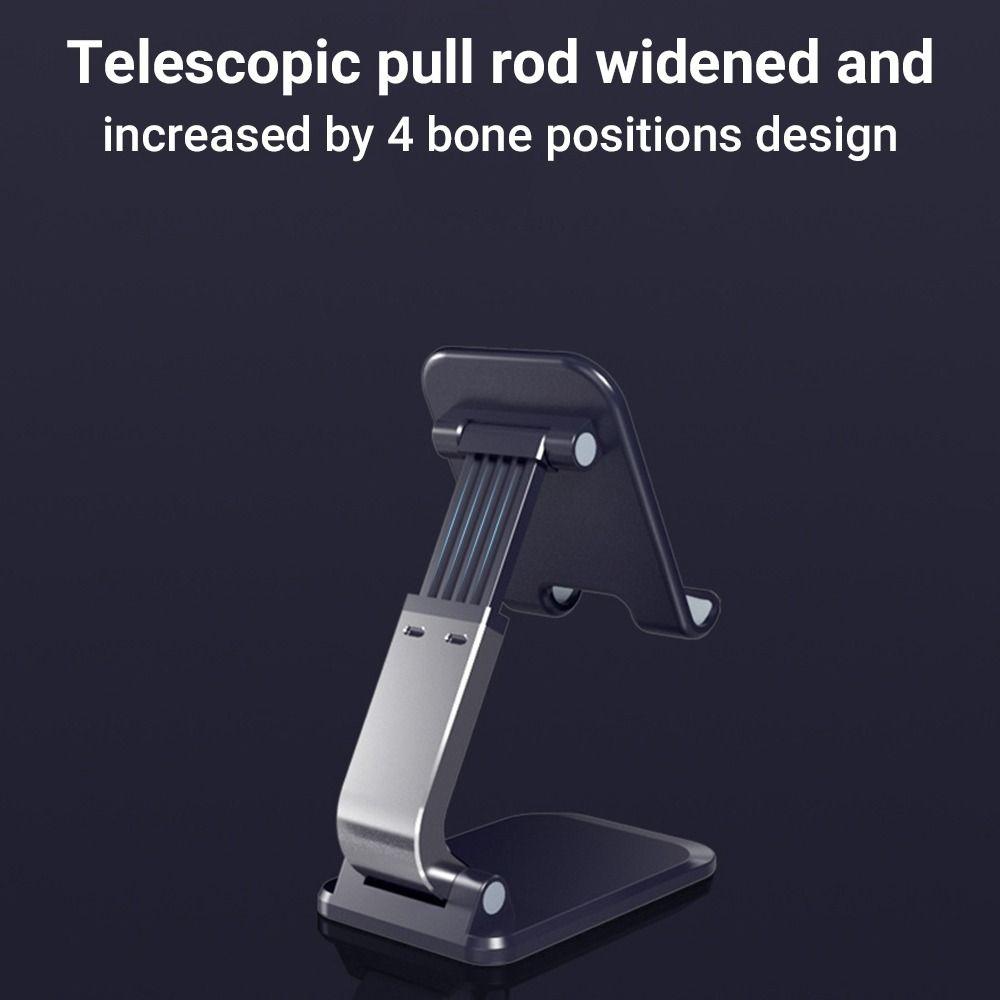 Folding Desktop Metal Stand Stable Tablet Bracket Universal Mobile Phone Holder