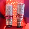 Practical Red Color E14/ E27 Corn Lights Energy Saving No Flicker LED Corn Bulbs Replace High Brightness LED Bulbs Living Room