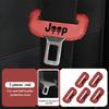 Car Seat Belt Buckle Anti-scratch Protector Cover Safety Seatbelt Lock Buckle Plug Covers For Jeep Cherokee Wrangler JK AJV1