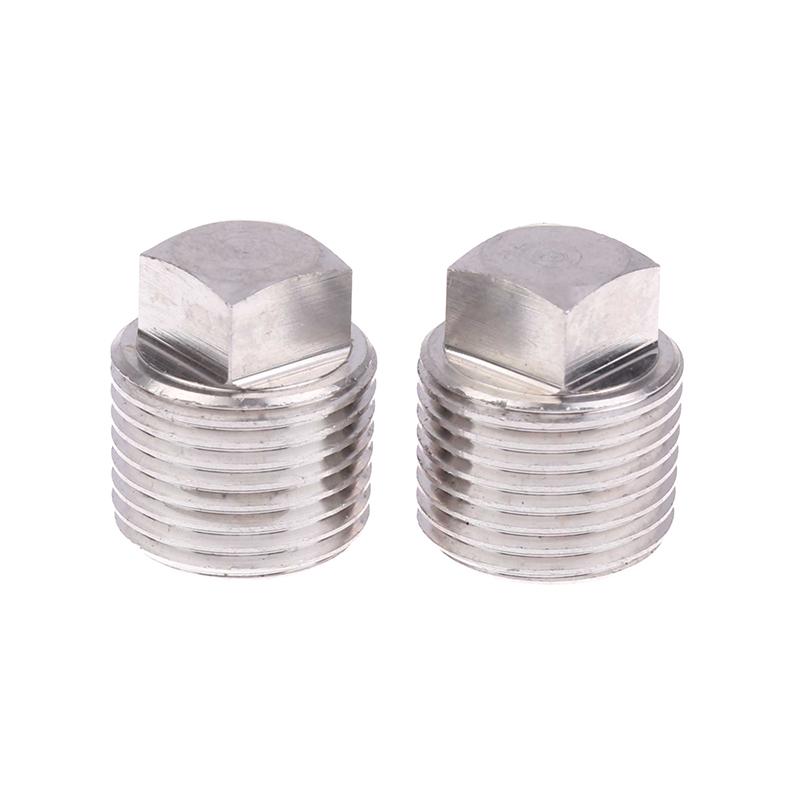 4Pcs Boat Plugs 1/2 Inch Dn15 Npt Stainless Steel Boat Drain Plug Garboard Drain Plug Boat Drain Plug Fits Most Boat Hulls
