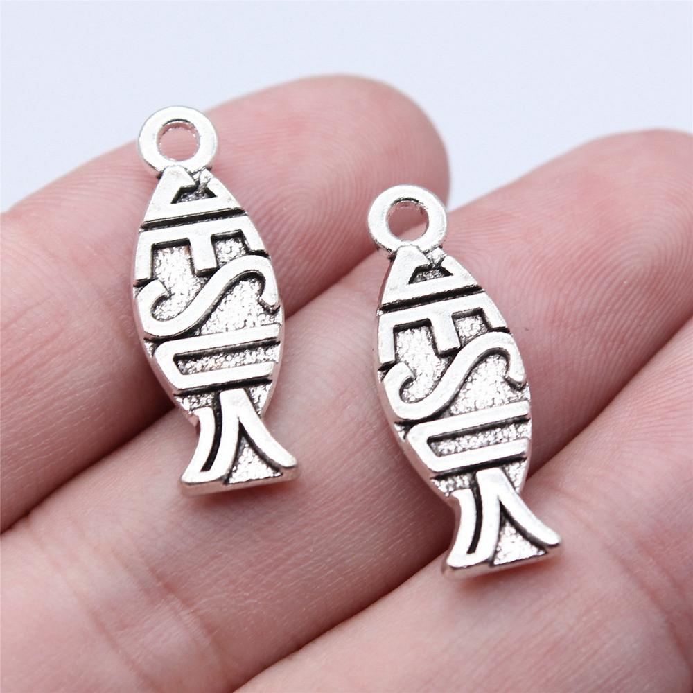 Pandantiv cu farmece din relicva lui Isus, bijuterii estetice artizanale