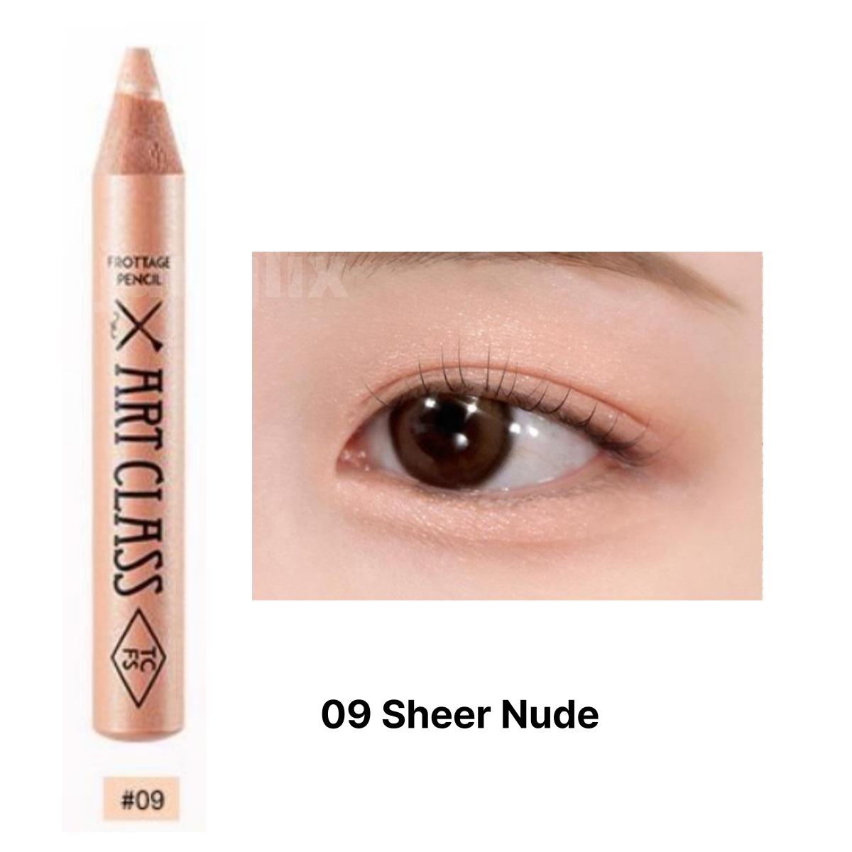 

[Too cool for school] Artclass Frottage Pencil 1.1g 09 Sheer Nude