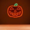 Halloween Pumpkin Wall Lamp Halloween Pumpkin Neon Sign Light Up Acrylic Led Wall Decor for Bedroom Kids Room Bar Party for Room