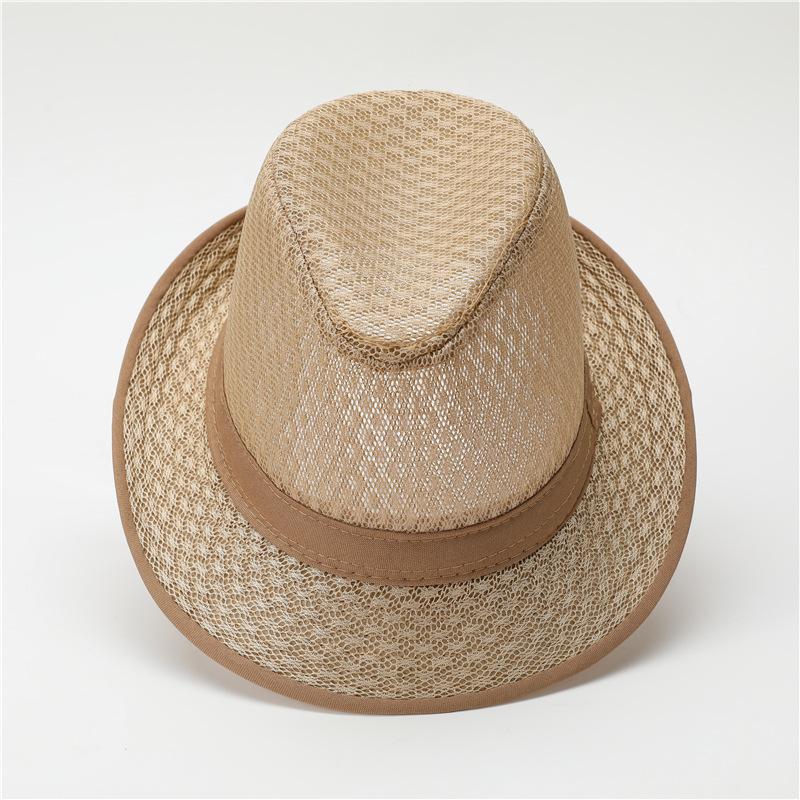 Middle-Aged And Elderly Hats, Men'S British Retro Single Top Hat, Sunshade Jazz Hat, Sun Hat, Sunscreen Hat, Cool Hat, Old Man Hat.