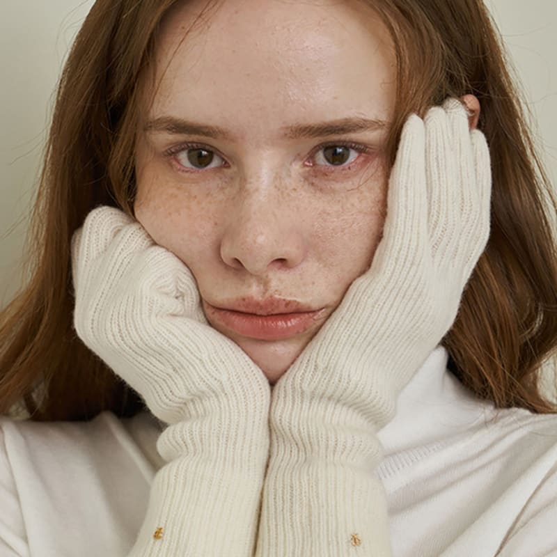 Ssecondo Wool 100% Basic Gloves, Lena _5 Colors