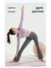 2025 Women's Breathable Running Set with Long Sleeve, Cutout Back, Drawstring, and Chest Pads