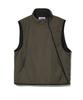 Lores Asymmetric Nylon Vest - Olive