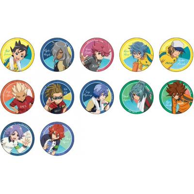 Showa Note Inazuma Eleven Can Badge Collection 1 Box  12 Pcs 