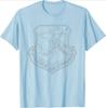 Strategic Air Command SAC Emblem Cold War Grunge design 100 cotton short sleeve Oneck casual printed mens Tshirt