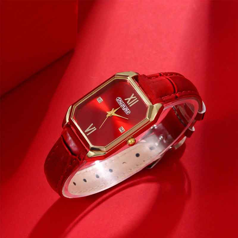 

Luxury Elegant Women s Watche Pu Leather Female Watch Simple Casual Womens Student Quartz Watch Suitable for Daily Wear No