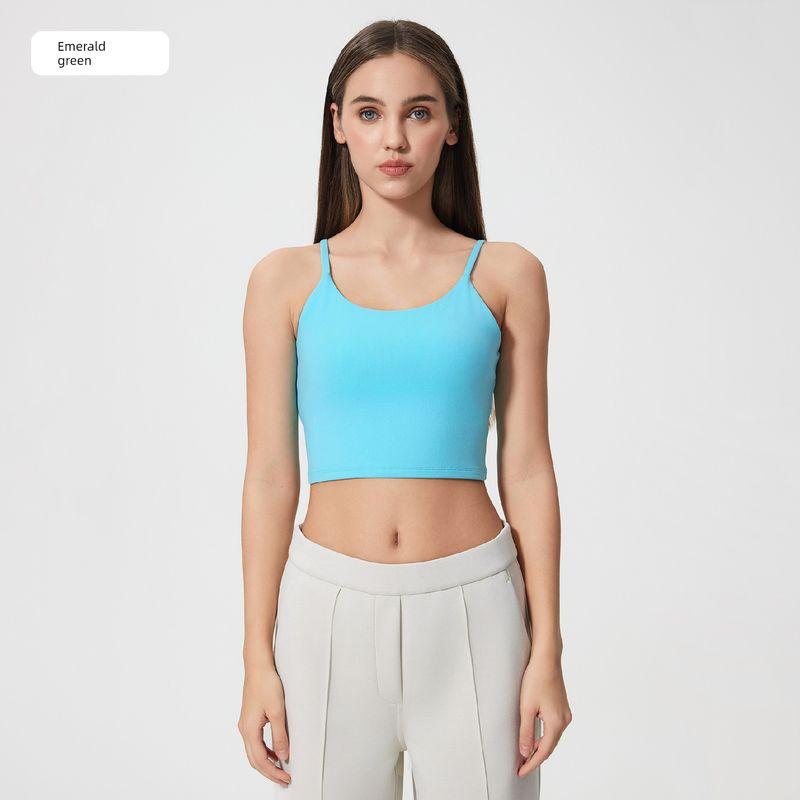 Lu Same Sports Bra for Women 2025 New Breathable Beauty Back High Strength Sports Fitness Vest Yoga Clothes