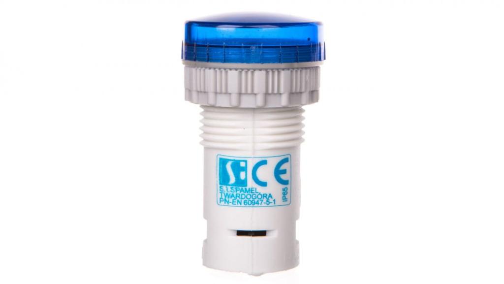 Compact Blue Lamp Pk22-Ln-230-Led-Ac