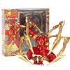 Revoltech Amazing Yamaguchi Iron Spider Action Figure Peter Red Gold Statue Model Collectible Toy For Kids Gift
